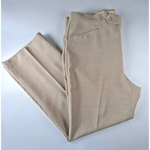 Haggar Expando-Matic Mens Tan Dress Slacks 36x30 Fits 38x29 Vintage